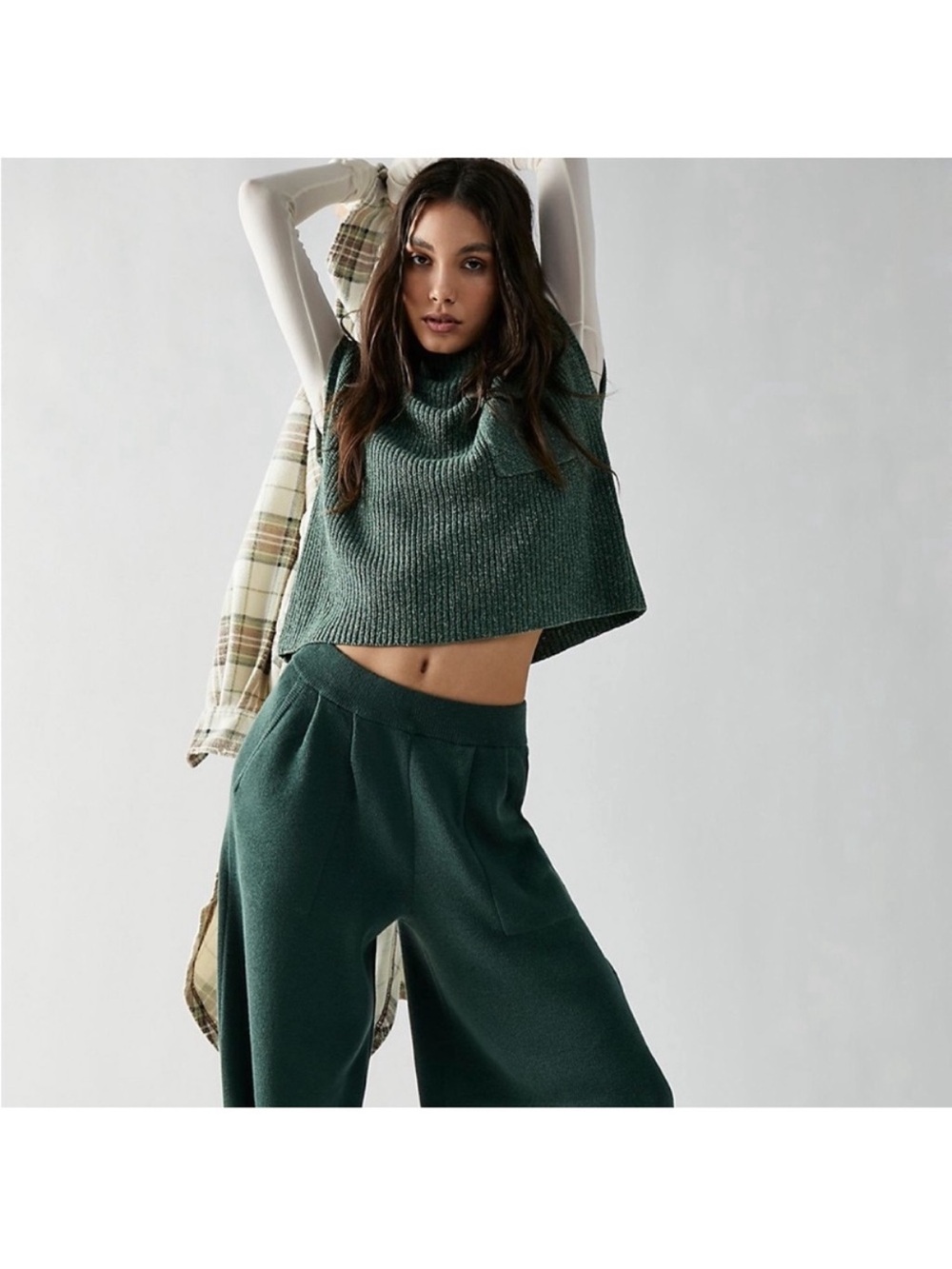 Green FP Freya Sweater Set (L)